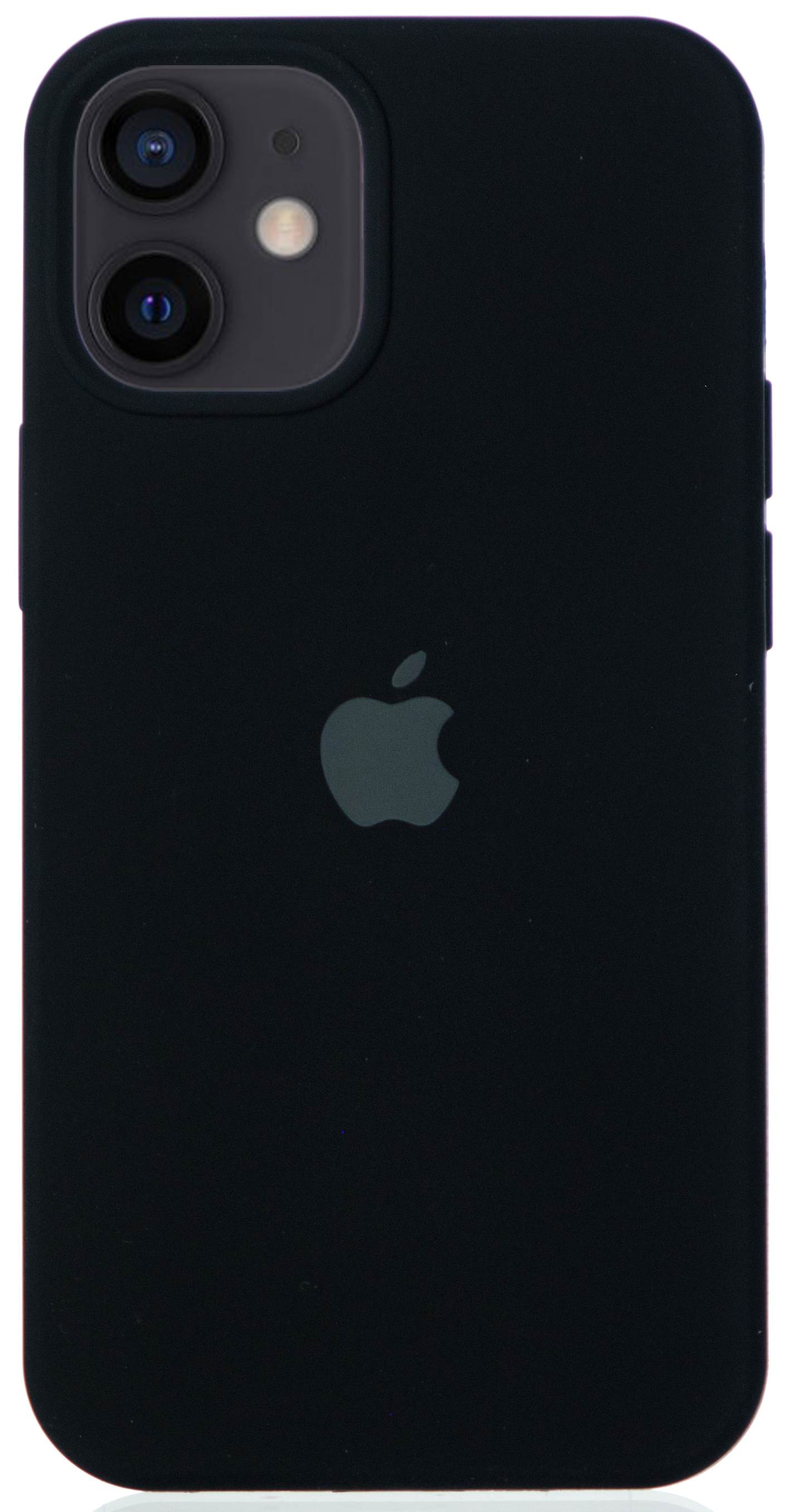 Чехол Silicone Case для iPhone 12 mini черный